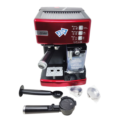 Cafetera Automatica De Expresso Prima Latte Roja Oster BVSTEM6603R-013