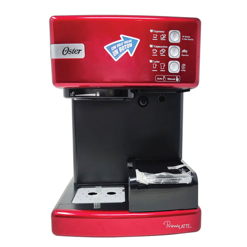 Cafetera Automatica De Expresso Prima Latte Roja Oster BVSTEM6603R-013