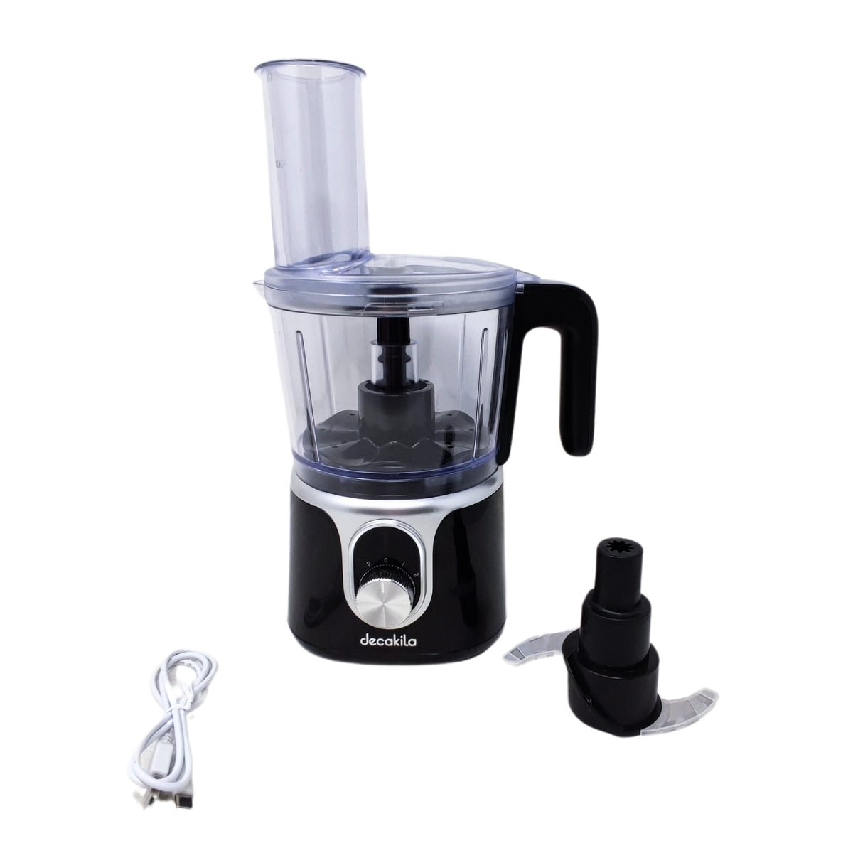 Procesador de Alimentos Inalámbrico Negro Decakila KMMG005B (Caja de 4 Piezas)