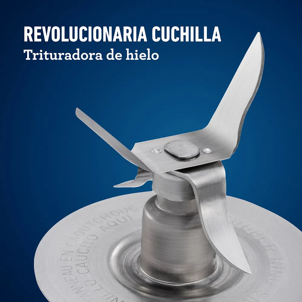Licuadora 2 Velocidades + 2 Pulso Vaso de Vidrio Roja Oster BLSTKAG-RPB-013 (2110245)