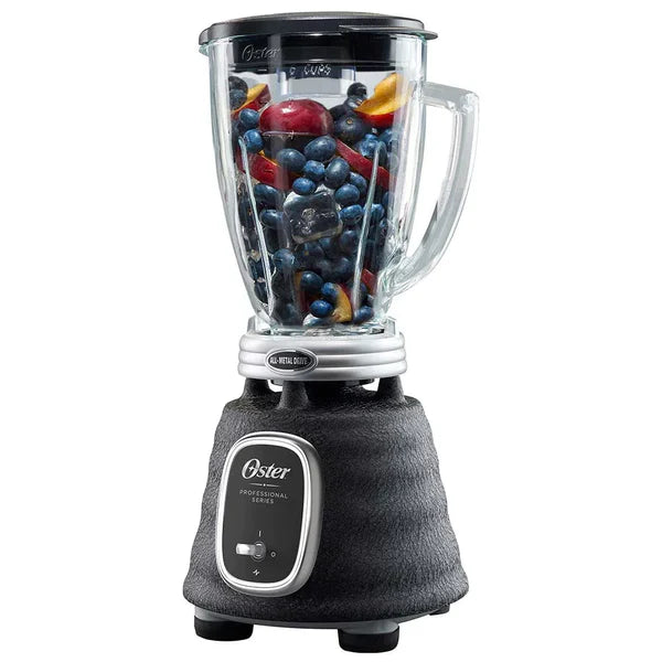 Licuadora 1 Velocidad + Pulso Vaso De Vidrio Negra Oster BLSTBPST-013 (2114099)