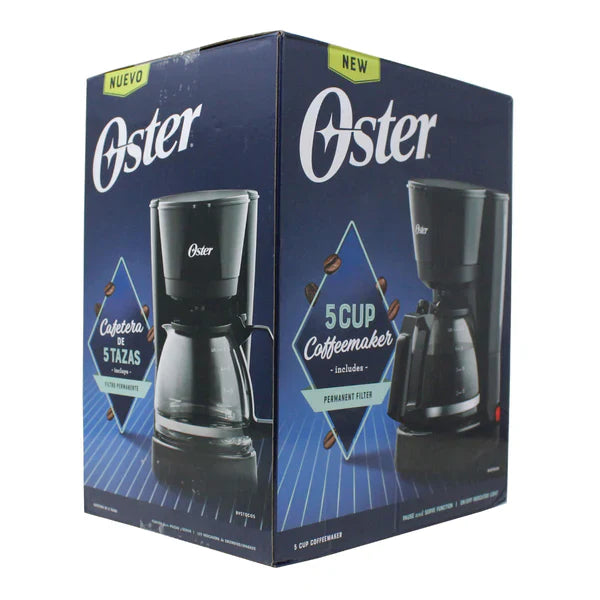 Cafetera de Goteo 5 Tazas Filtro Permanente Oster BVSTDC05 (2128178)