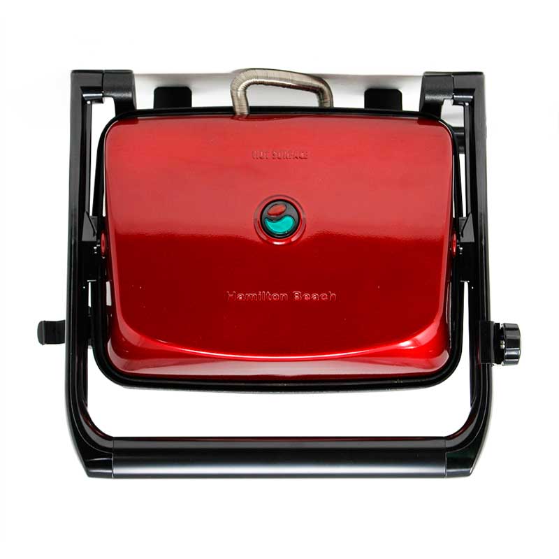 Paninera Parrilla para Panini Press Gourmet Roja Hamilton Beach 25462Z (Caja de 2 Piezas)