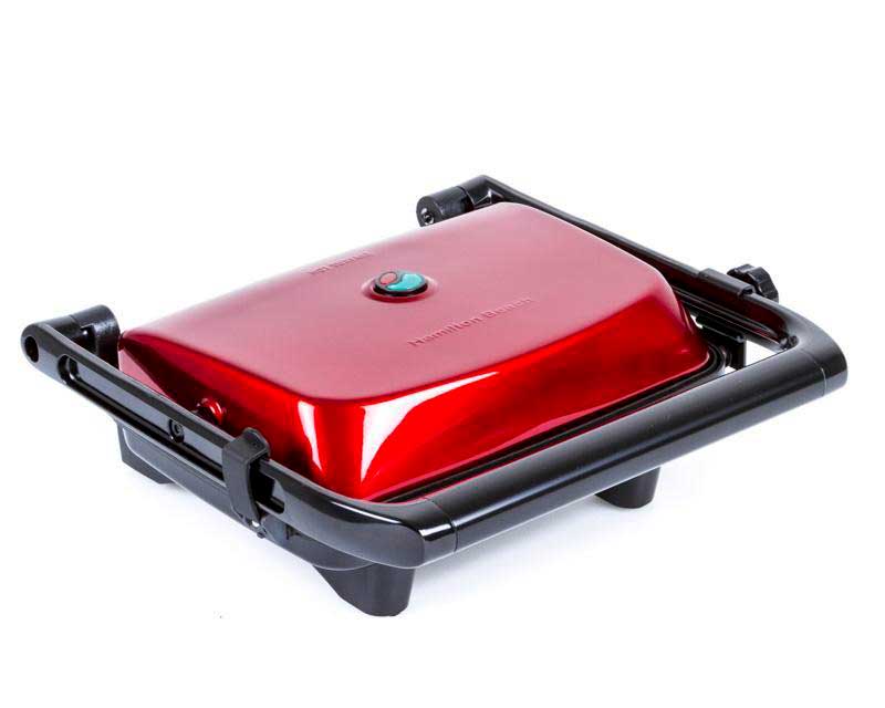 Paninera Parrilla para Panini Press Gourmet Roja Hamilton Beach 25462Z (Caja de 2 Piezas)