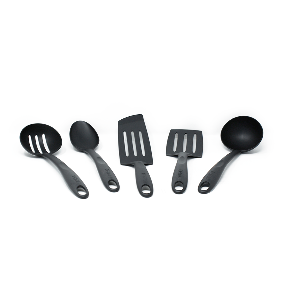 Juego de 5 Utensilios de Nylon para Cocina Con Caja T-Fal 27439000M1