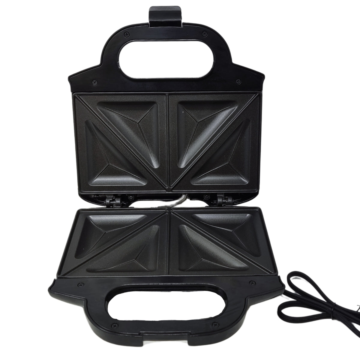 Sandwichera 2 Panes Ultra Compact Negro/Plata T-fal SM155283 (Caja de 6 Piezas)