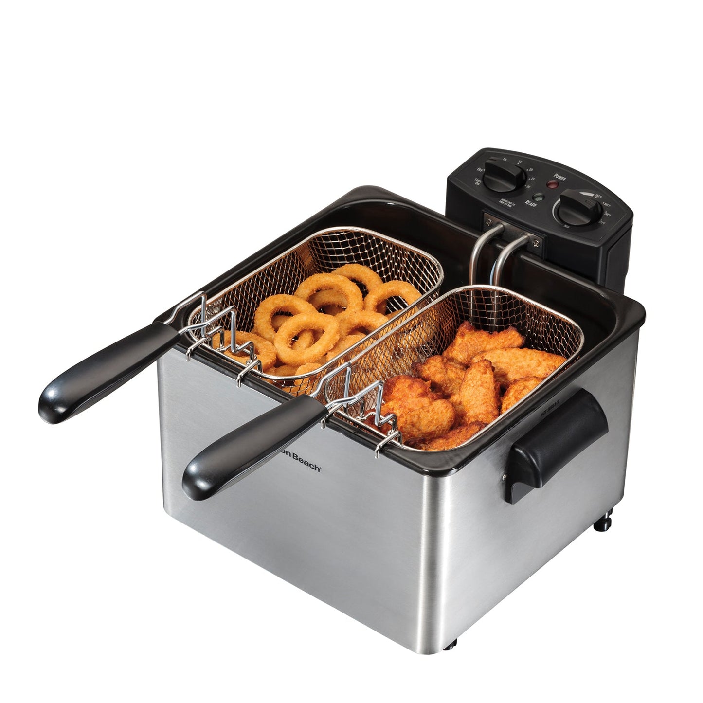 Freidora 12 Tazas (2.8 L) con 3 Cestas Hamilton Beach 35034