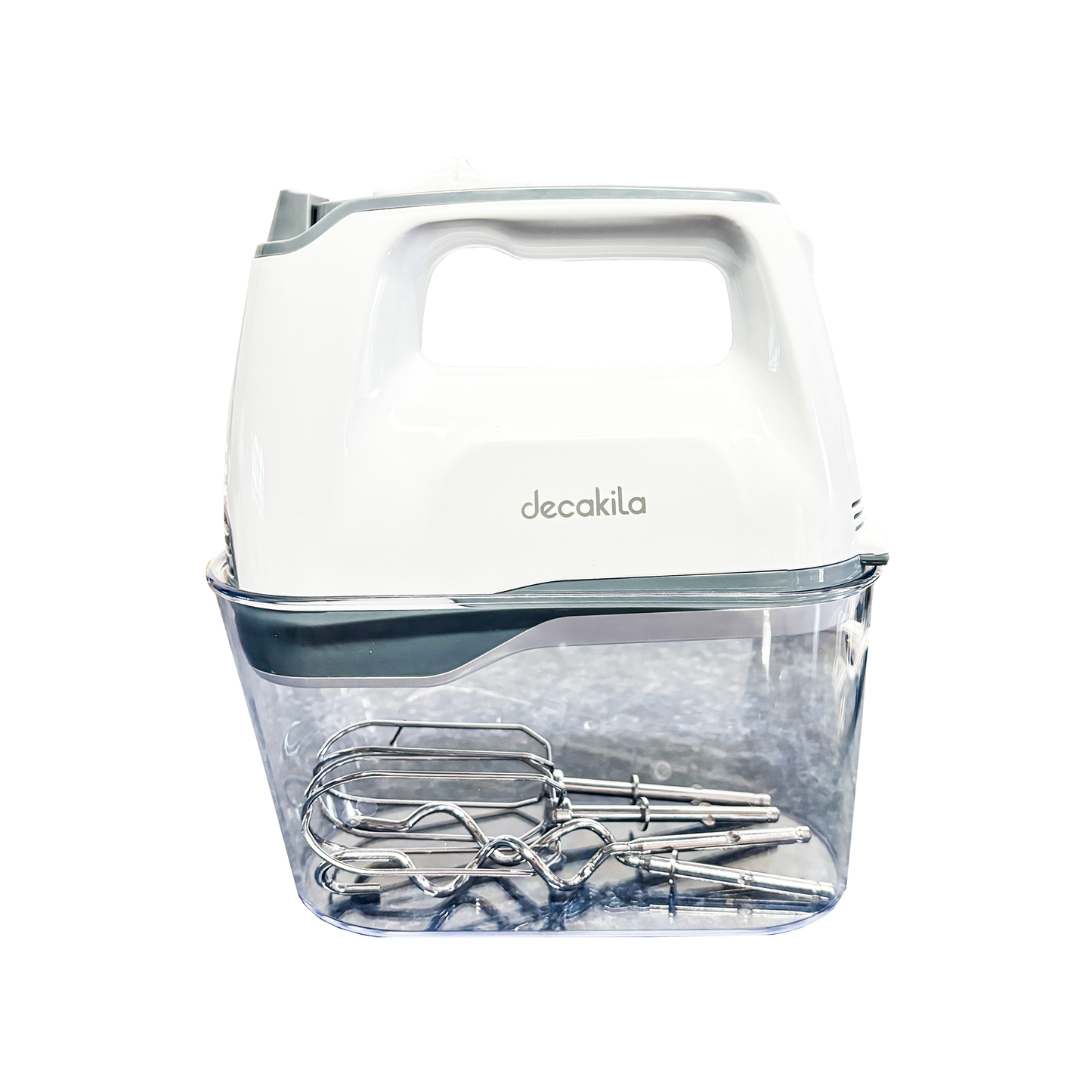 Batidora de Mano 5 Velocidades 200 W Blanca Decakila KUMX011W (Caja de 12 Piezas)