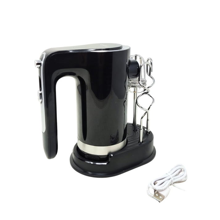 Batidora de Mano 7 Velocidades con Accesorios Inalámbrica Negro Decakila KMMX006B