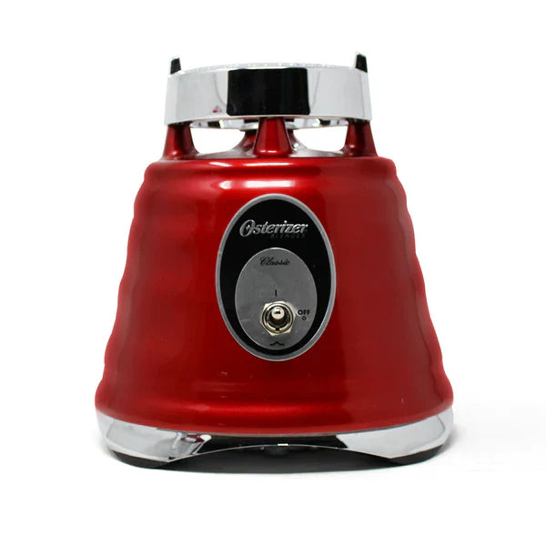 Licuadora 1 Velocidad + Pulso Vaso de Vidrio Roja Oster BLST4126-013 (2114101)