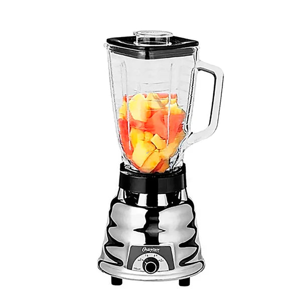 Licuadora Metálica 2 Velocidades Vaso Vidrio Oster 450-20