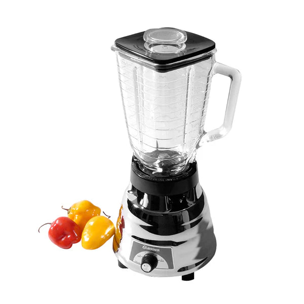 Licuadora Metálica 2 Velocidades Vaso Vidrio Oster 450-20
