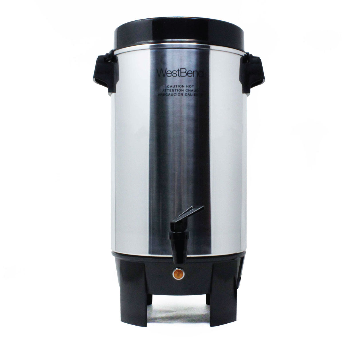 Cafetera Percoladora 42 Tazas de Aluminio West Bend CU0042PA23 (58802) (Caja de 2 Piezas)