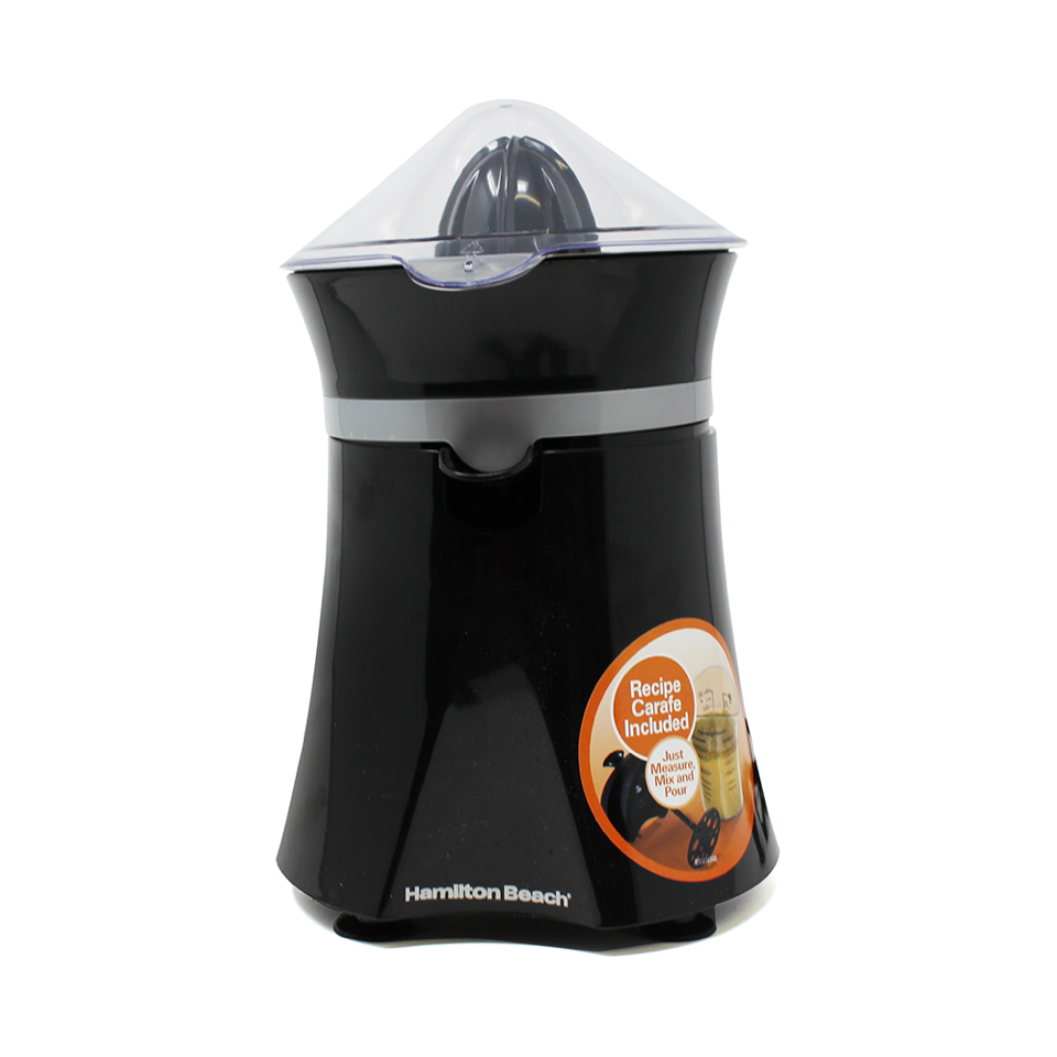 Exprimidor de Cítricos Motor Reversible FreshMix™ Negro Hamilton Beach 66333