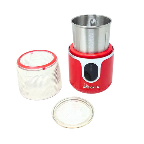 Molino de Café rojo Inalámbrico Decakila KMCF022R