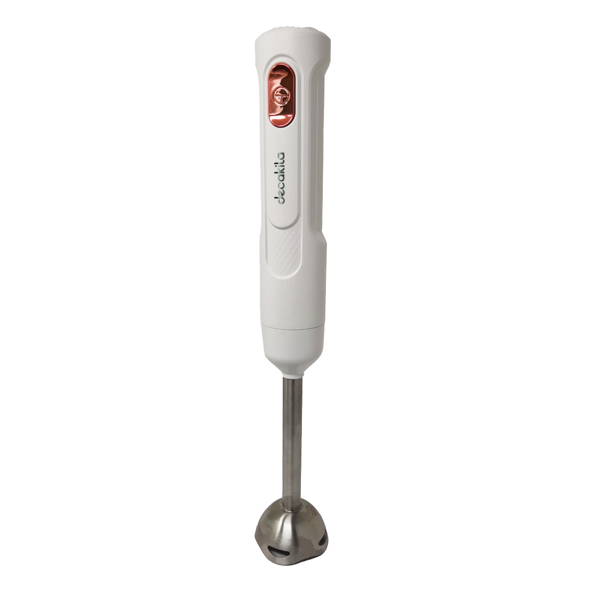 Batidora de Inmersión Blanca 1 Velocidad Inalámbrica Decakila KMJB037W (Caja con 8 Piezas)