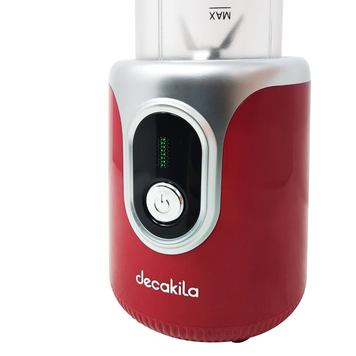Licuadora Personal 500 ml Inalámbrica Roja Decakila KMJB022R