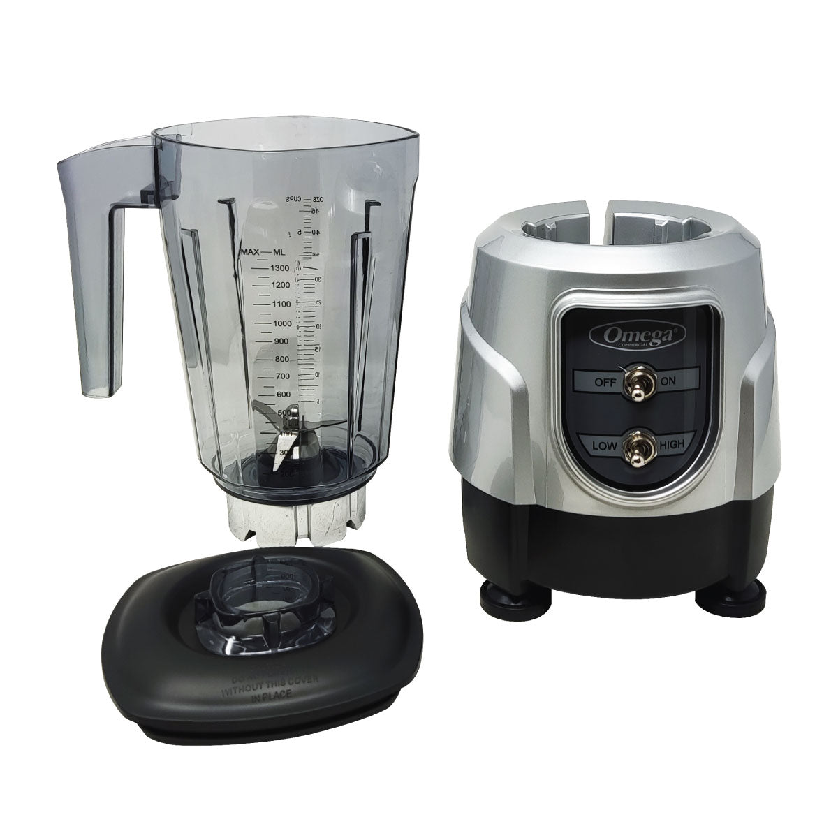 Licuadora 2 Velocidades 1 Hp Vaso Tritán Profesional Omega BL330S