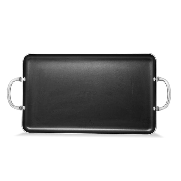 Plancha Charola Antiadherente Texas Grill con Volteador Lamex 6501-2