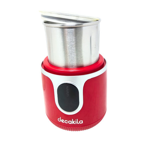 Molino de Café rojo Inalámbrico Decakila KMCF022R