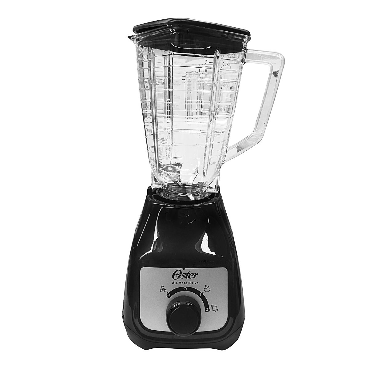 Licuadora 2 Velocidades + Pulso Vaso de Plástico Oster Negra BLSTKAP-BRD-013 (2110673)