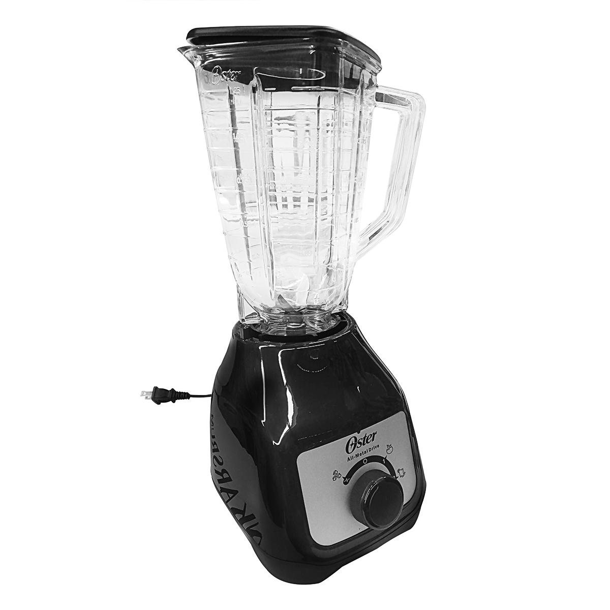 Licuadora 2 Velocidades + Pulso Vaso de Plástico Oster Negra BLSTKAP-BRD-013 (2110673)