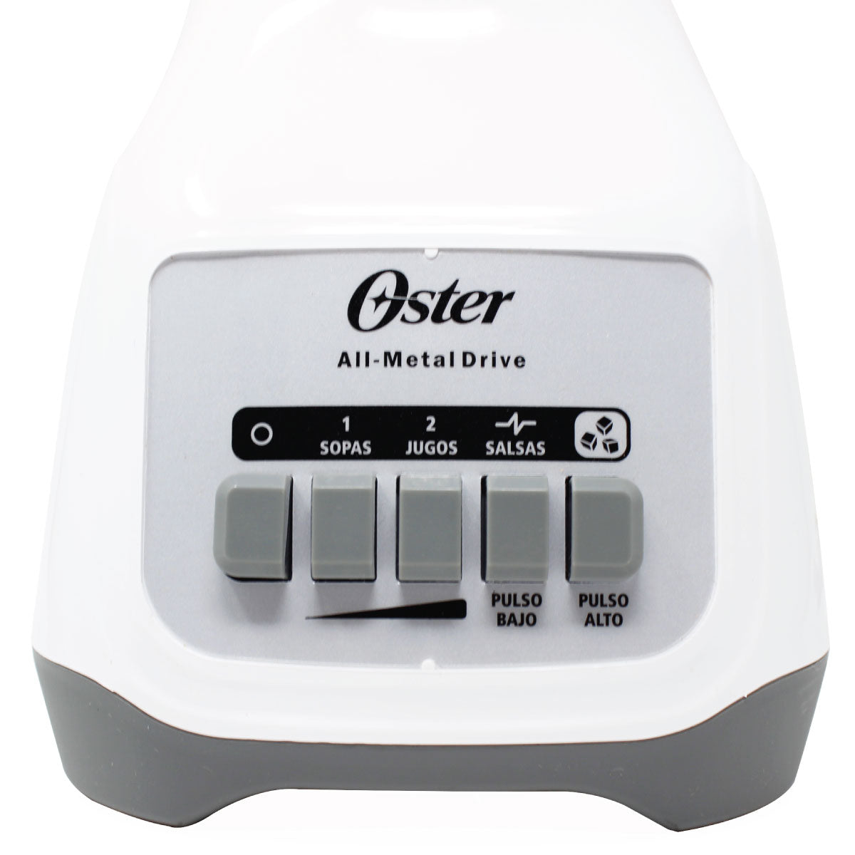 Licuadora 2 Velocidades + 2 Pulso Vaso de Vidrio Blanca Oster BLSTAG-WPB-013 (2110246)