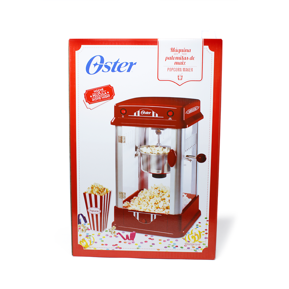 Máquina Para Hacer Palomitas Tipo Cinema Rojo Oster FPSTPP7310-013
