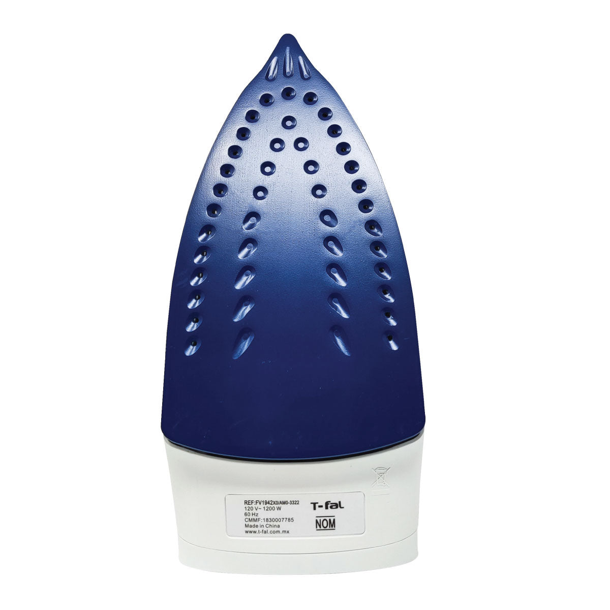 Plancha de Vapor Suela de Cerámica Easy Steam Azul T-Fal FV1942X0