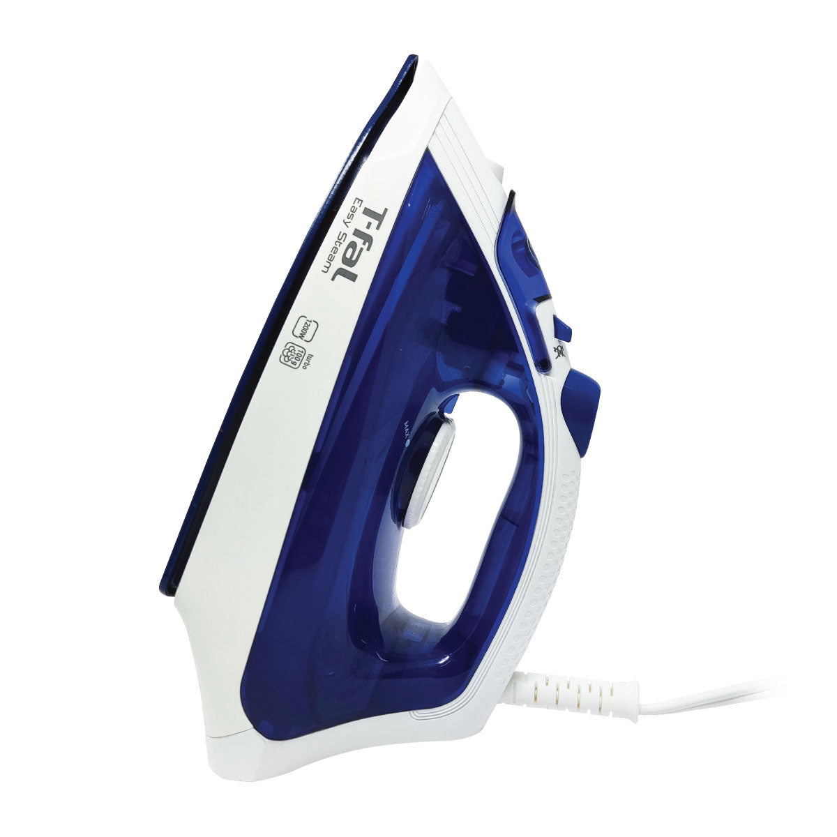 Plancha de Vapor Suela de Cerámica Easy Steam Azul T-Fal FV1942X0