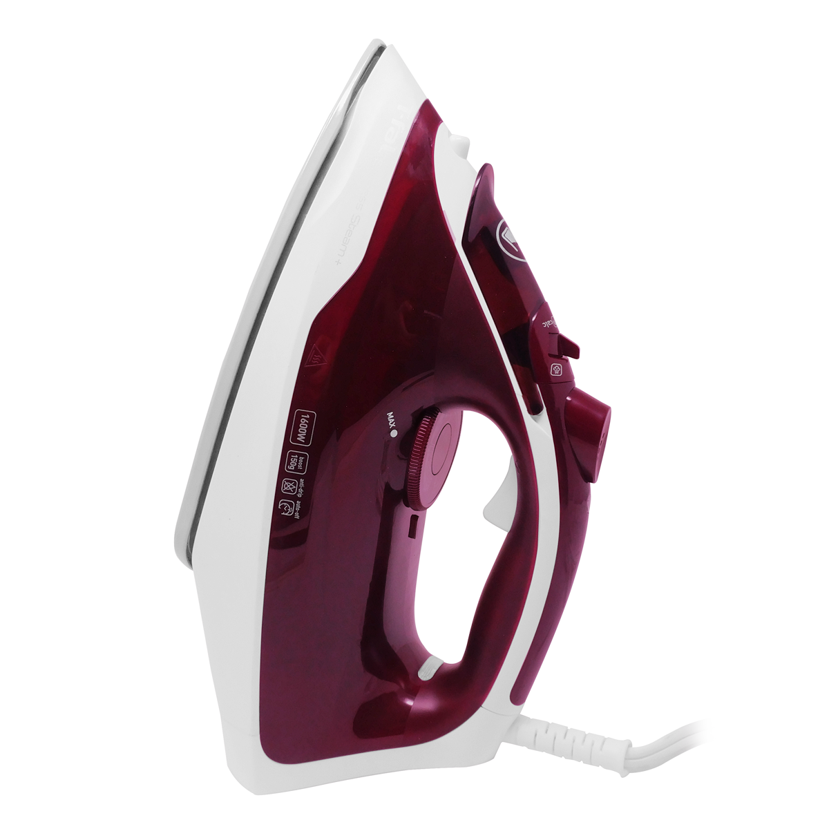 Plancha de Vapor Suela Durilium con Autoapagado Express Steam Rojo T-fal FV2884X0