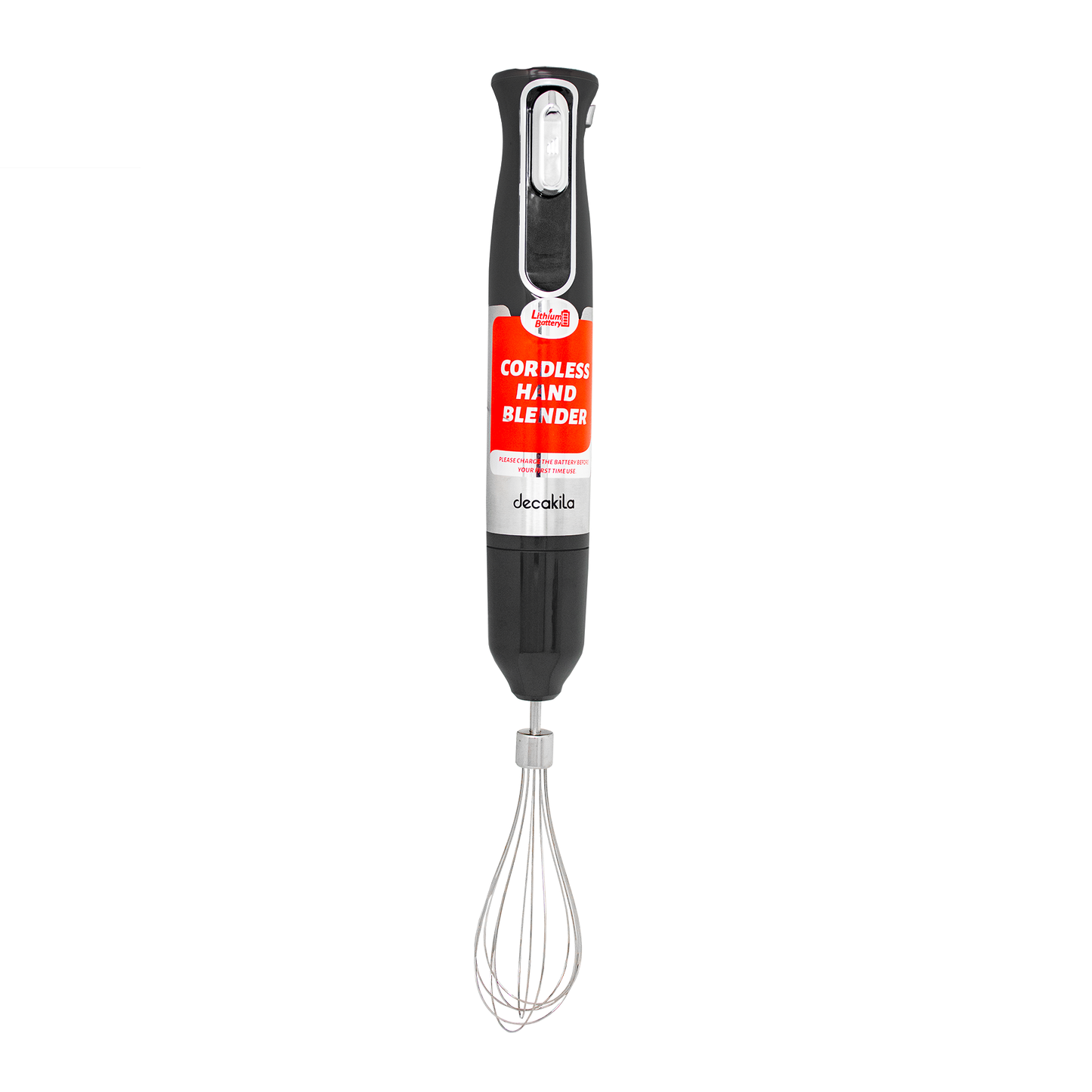 Batidora de inmersión 5 en 1 Inalámbrica Negra Decakila KMJB021B (Caja con 6 Piezas)