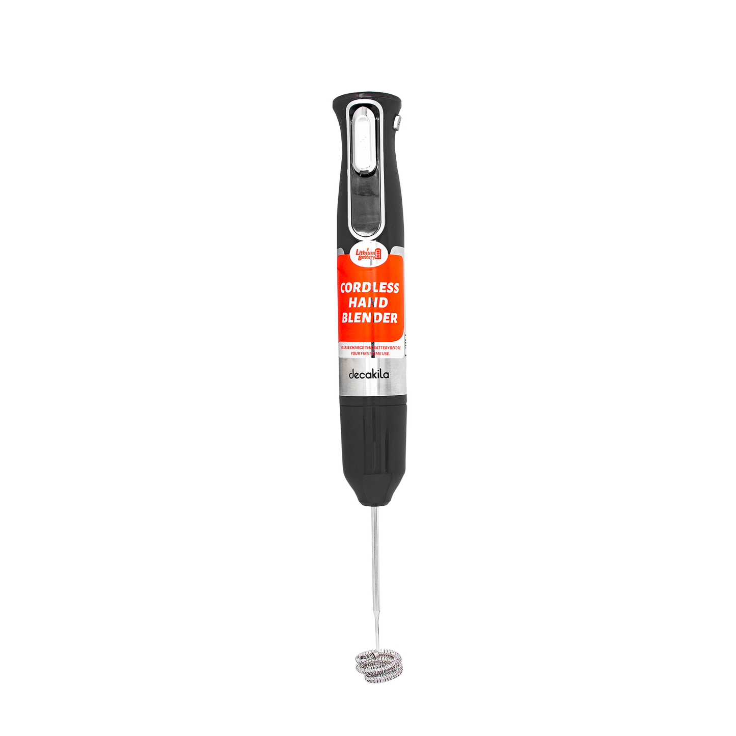 Batidora de inmersión 5 en 1 Inalámbrica Negra Decakila KMJB021B (Caja con 6 Piezas)