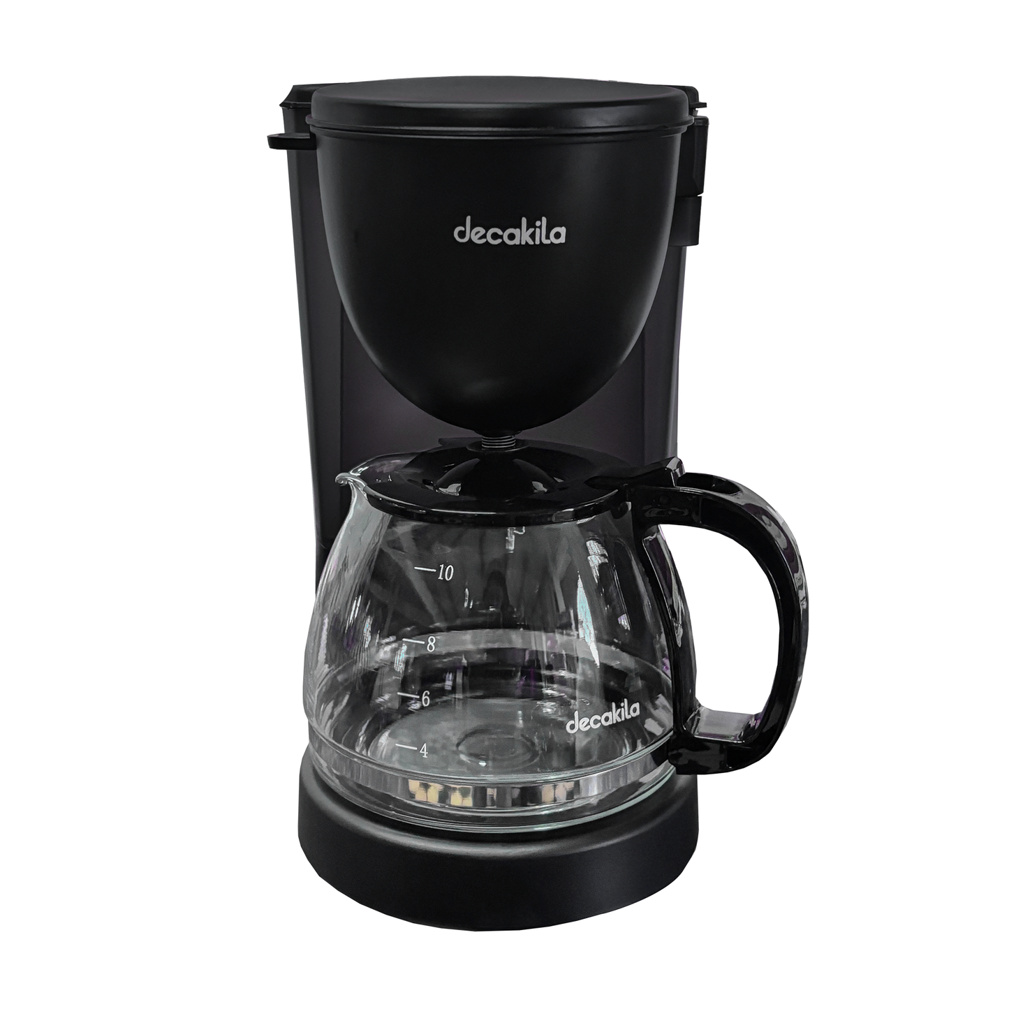 Cafetera de Goteo 10 Tazas (1.25 L) Negra Decakila KUCF001B (Caja con 6 Piezas)