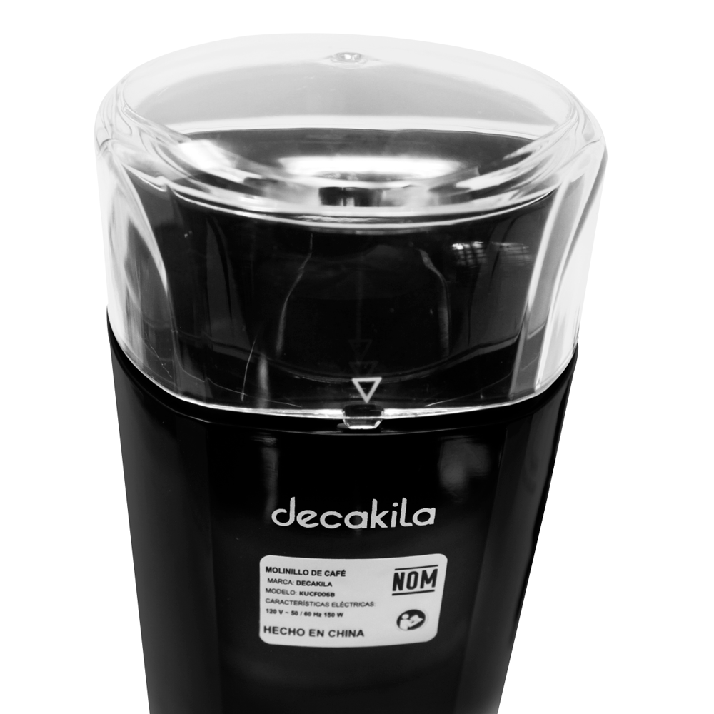 Molino De Café Electrico 60 G Negro Decakila KUCF006B