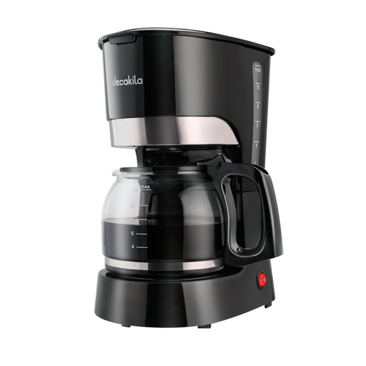 Cafetera de Goteo 12 Tazas (1.5 L) 900 W Negro Decakila KUCF012B (Caja con 4 piezas)