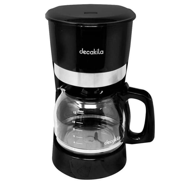 Cafetera de Goteo 12 Tazas (1.5 L) 900 W Negro Decakila KUCF012B (Caja con 4 piezas)