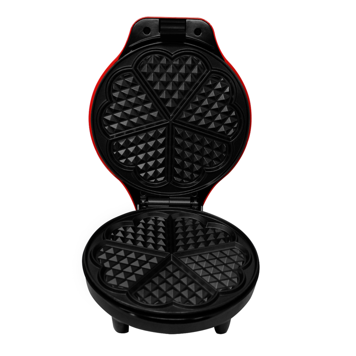 Wafflera Antiadherente 1000 W Roja Decakila KUEC016W