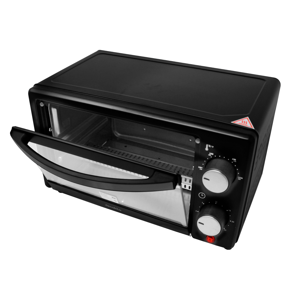 Horno Tostador Eléctrico 10 L Negro Decakila KUEV007B