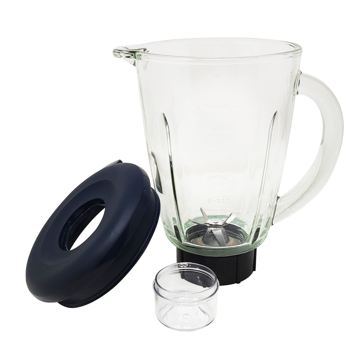 Licuadora 2 Velocidades Vaso Vidrio Azul Decakila KUJB045L