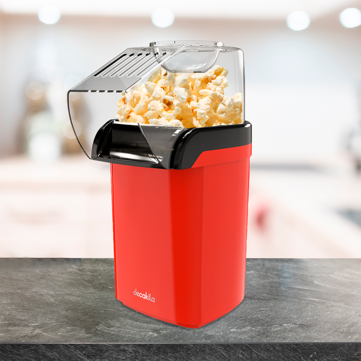 Máquina para Palomitas de Aire Caliente Roja Decakila KUTT009R