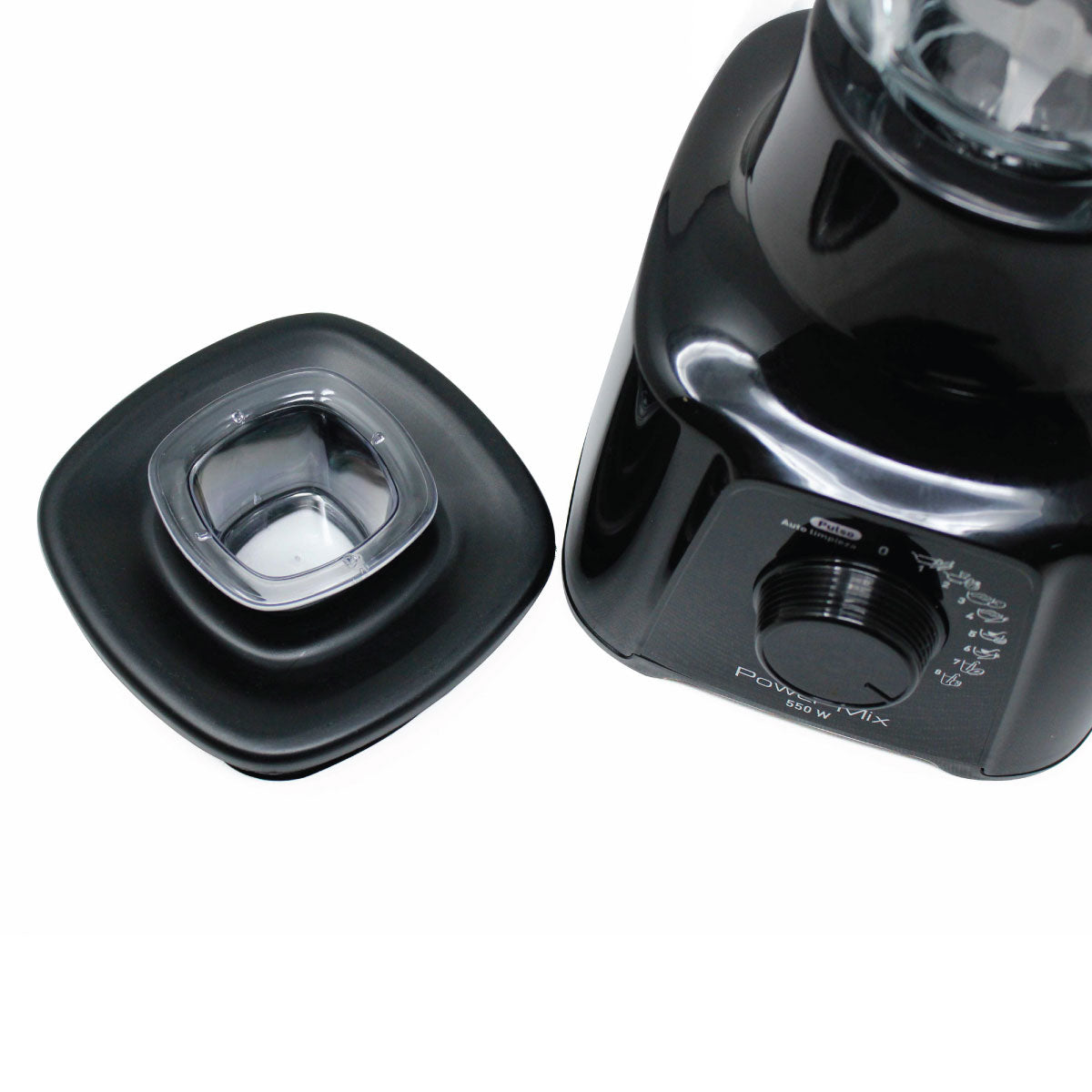 Licuadora 8 Velocidades Vaso de Vidrio 1.25 L Power Mix Negro T-fal LN2898MX (Paquete con 3 Piezas)