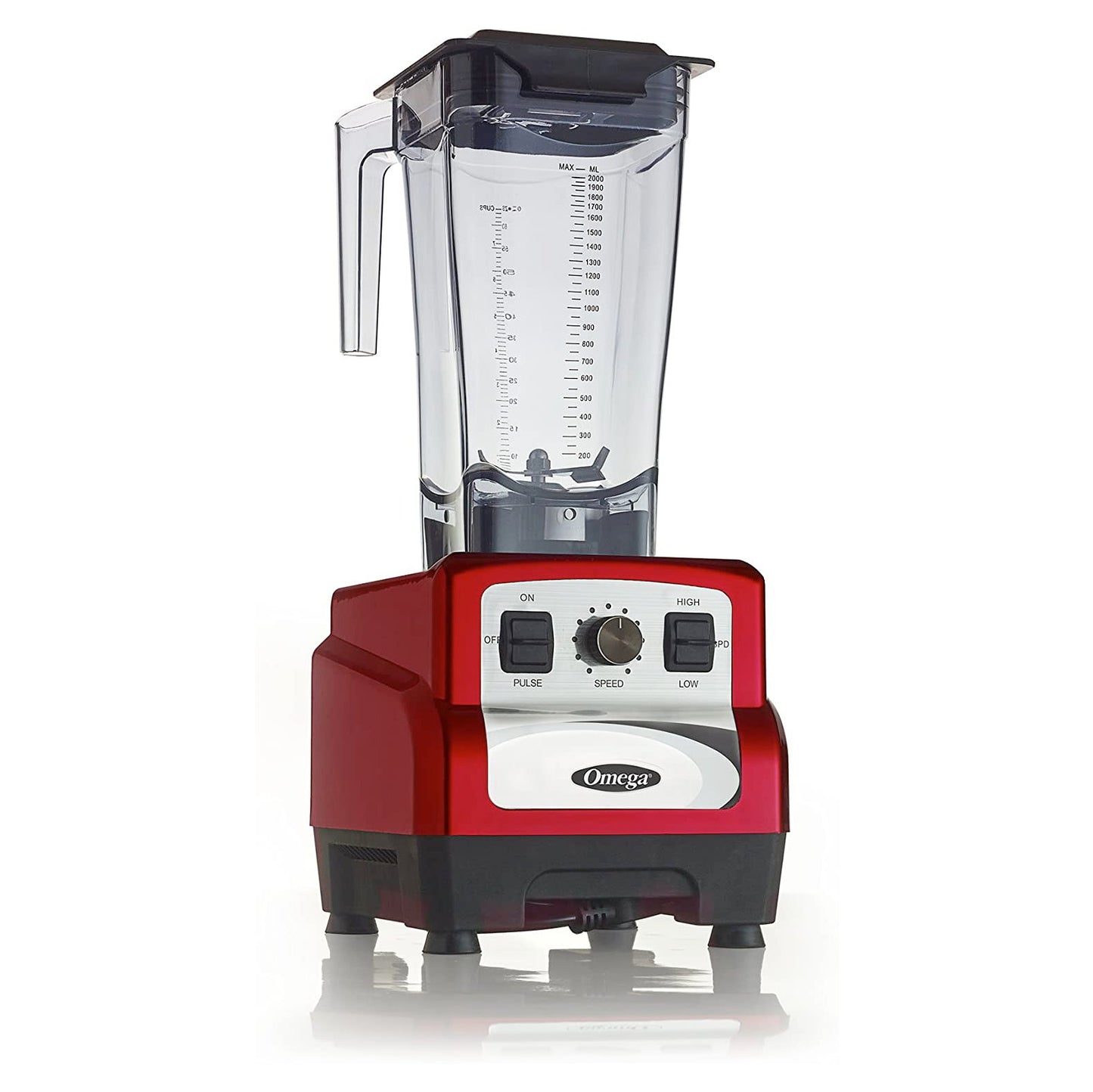 Licuadora 10 Velocidades 3 Hp Vaso Tritan Profesional Omega OM6560
