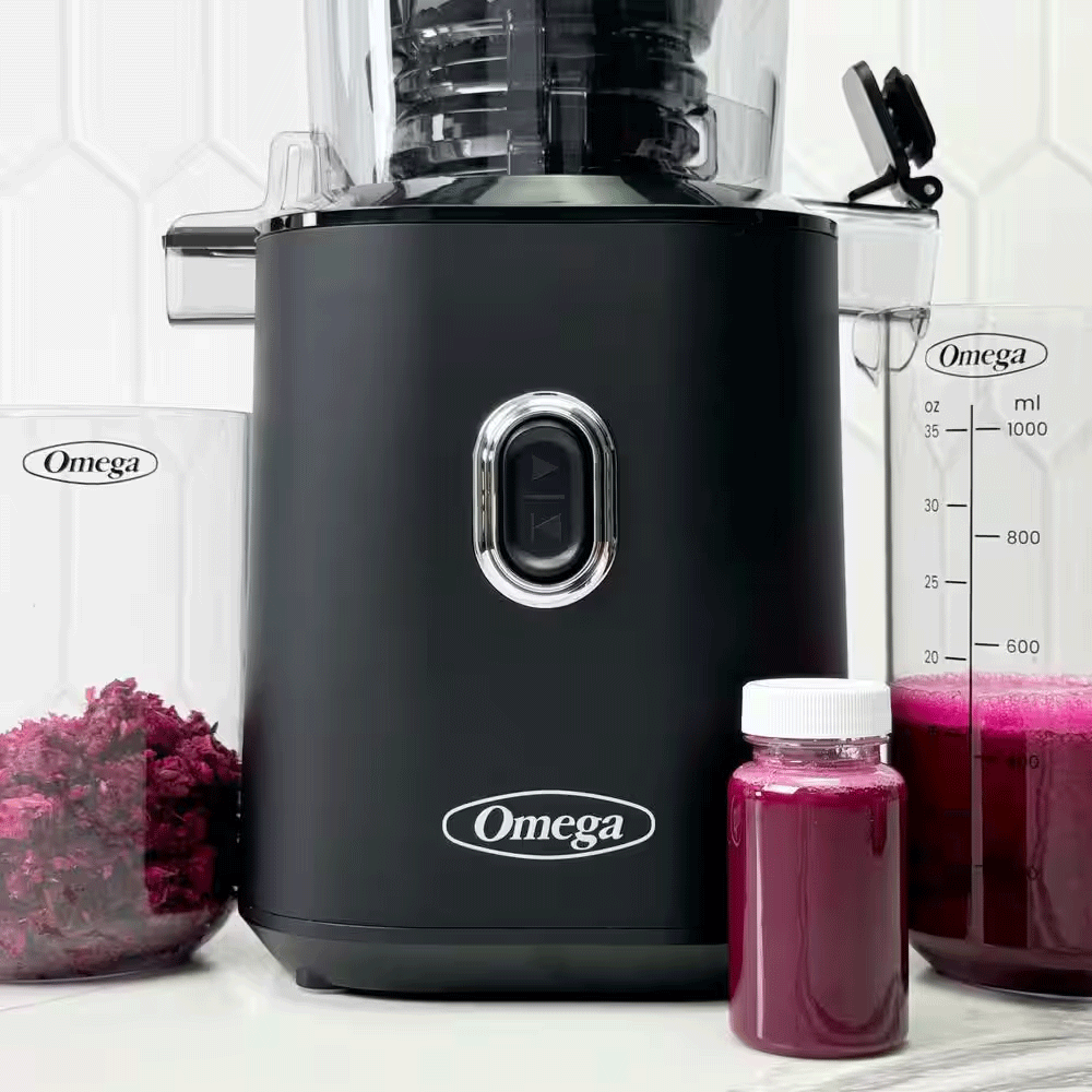 Extractor de Jugo Prensa Fría Time Saving Batch Omega OMJCSMVBBK13