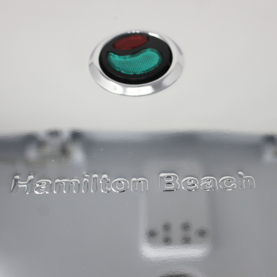 Paninera Parrilla para Panini Press Gourmet Plata Hamilton Beach 25460Z