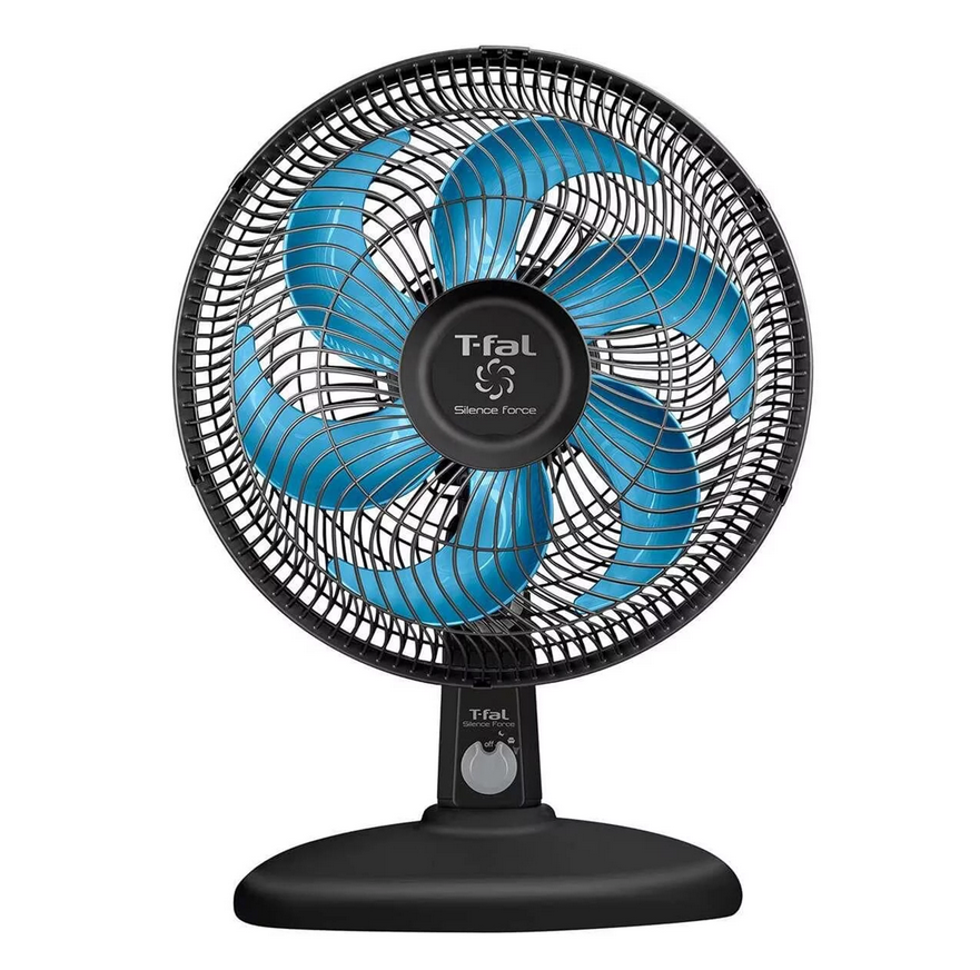 Ventilador de Mesa 3 Velocidades 14' Silence Force Negro T-fal VE3290X1