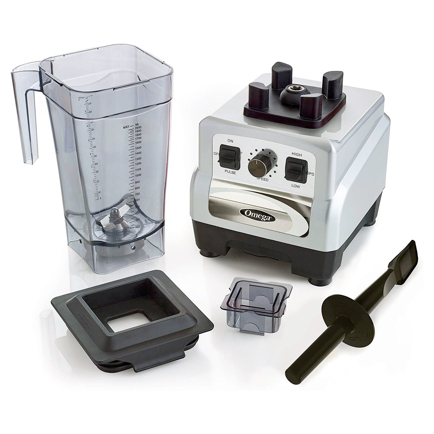 Licuadora 10 Velocidades 3 Hp Vaso Tritan Profesional Omega OM6560