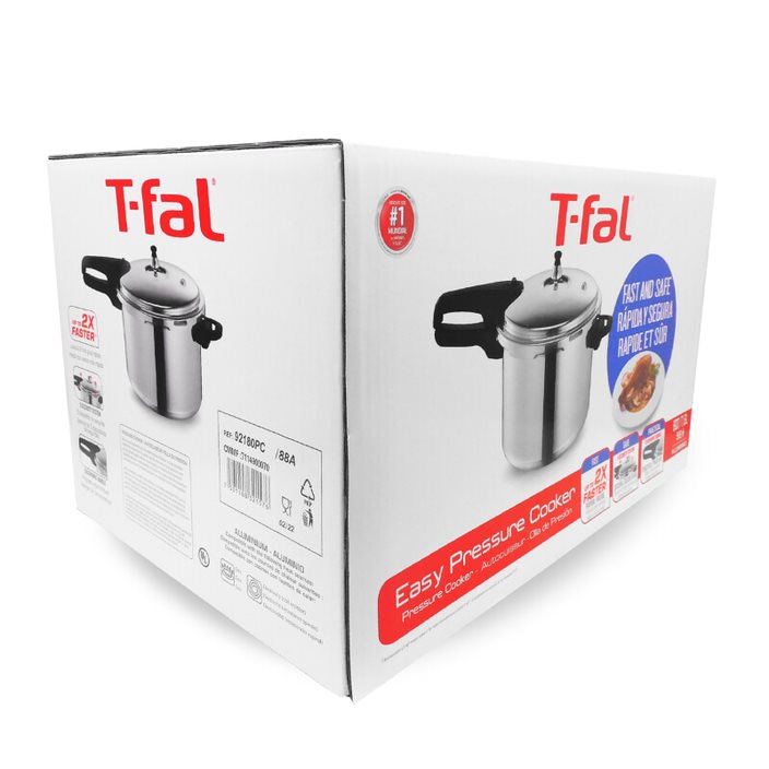 Olla Express de Presión 8 QT (7.6 L) Aluminio T-Fal 92180PC