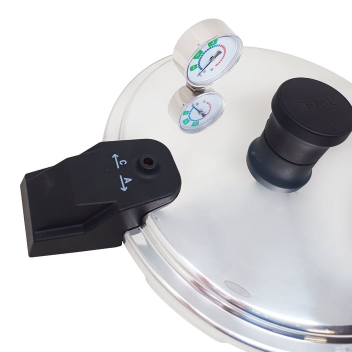 Olla Express de Presión 22 Qt (20.8 L) Secure Aluminio T-fal P3105231