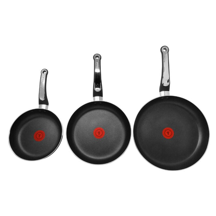 Batería de Cocina 12 Piezas New Platinum T-Fal B182SC84